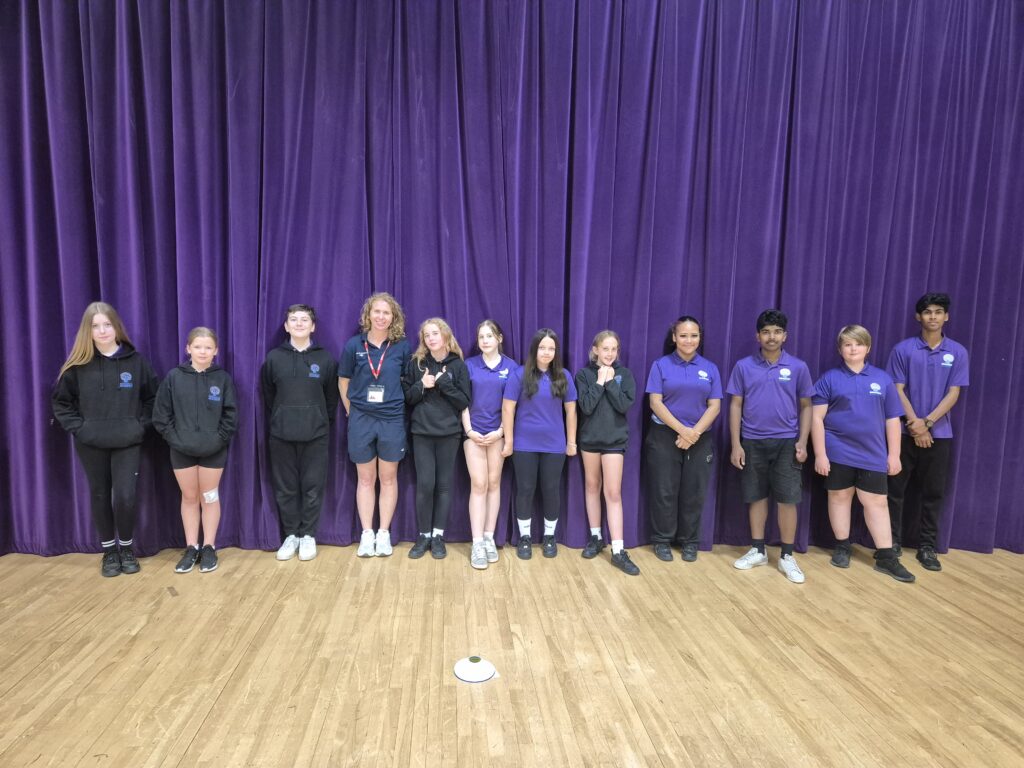 Former Paralympian Kate Grey inspires students at Broadoak