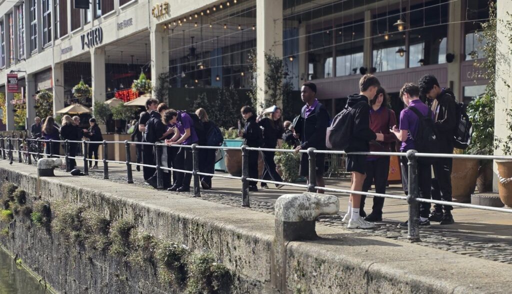 Broadoak students explore Bristol’s harbourside