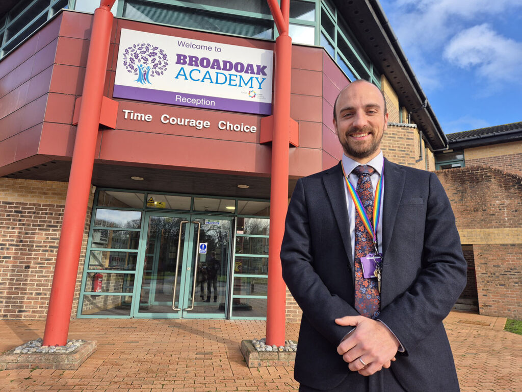 Our new principal on the Weston Mercury website
