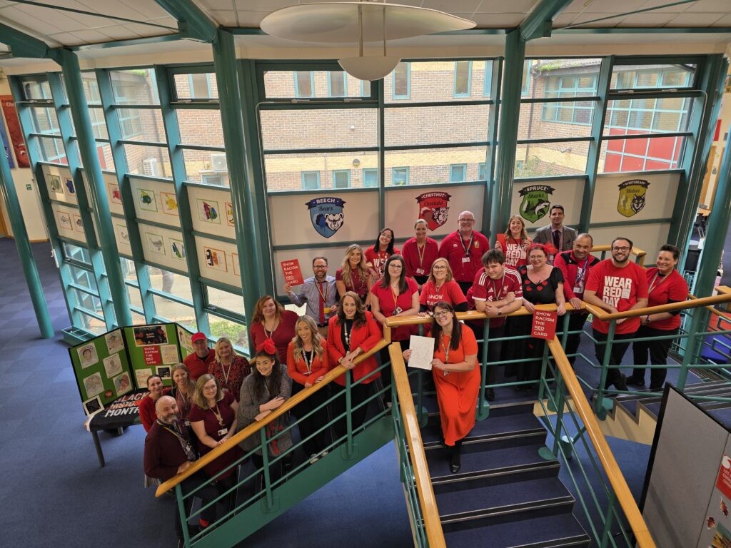 Wear Red Day at Broadoak Academy
